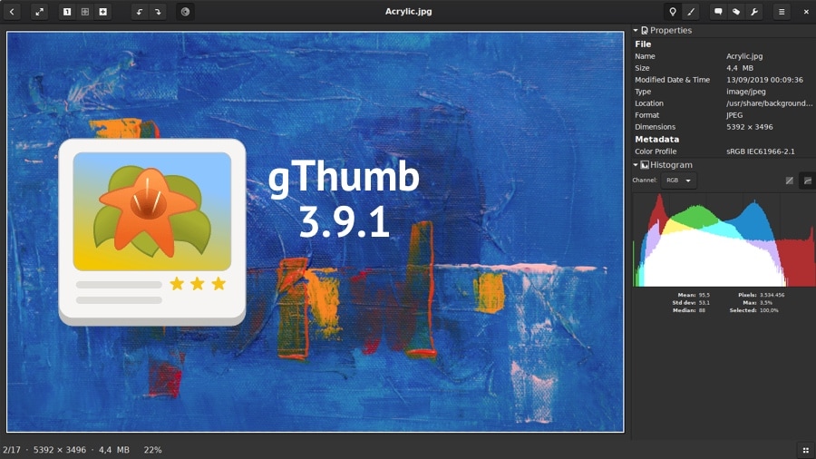 gThumb 3.9.1