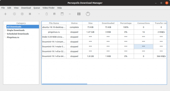 Persepolis Download Manager