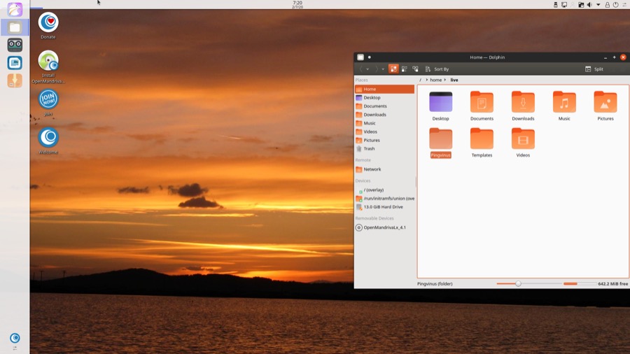 OpenMandriva 4.1: Оформление в стиле Ubuntu