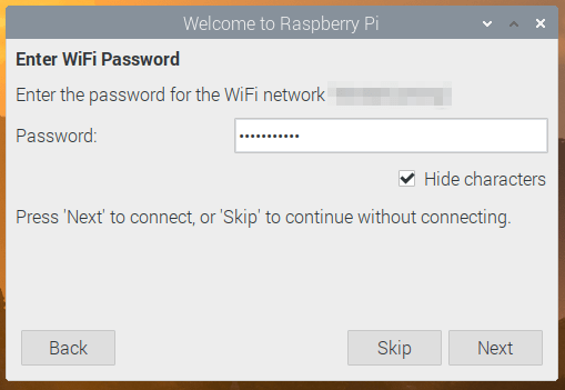Настройка Raspbian WiFi пароль