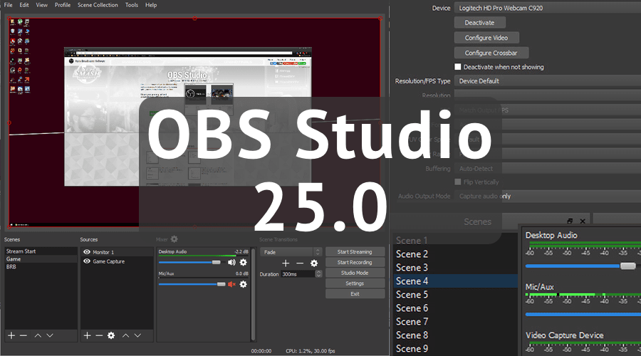 OBS Studio 25.0