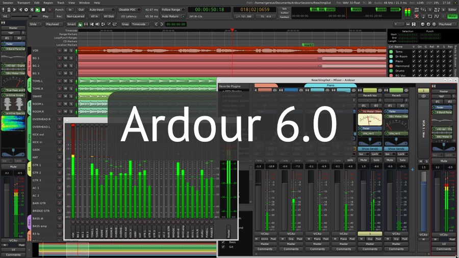 Ardour 6.0