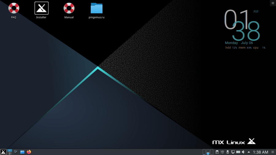 MX Linux KDE