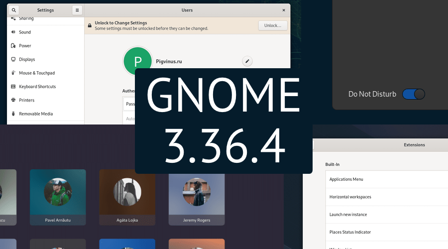 GNOME 3.36.4