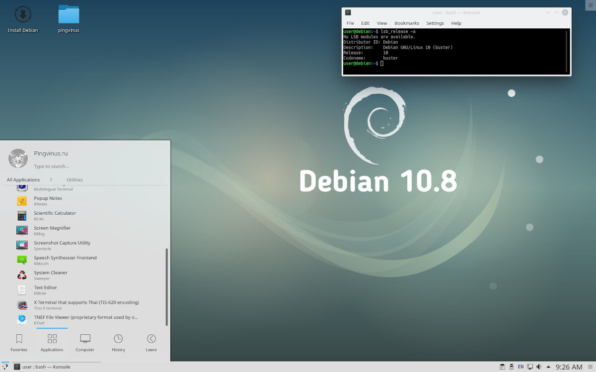 Debian 10.8