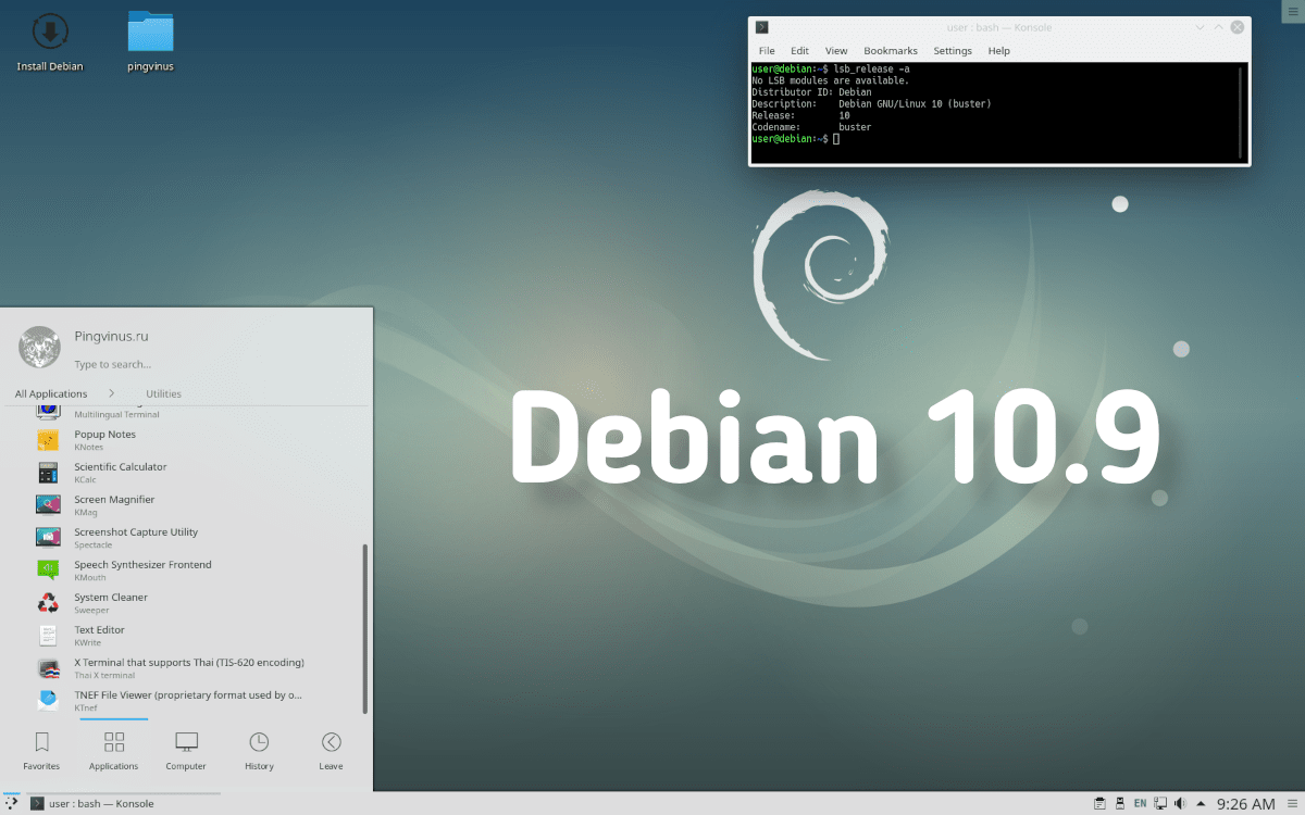 Debian 10.9