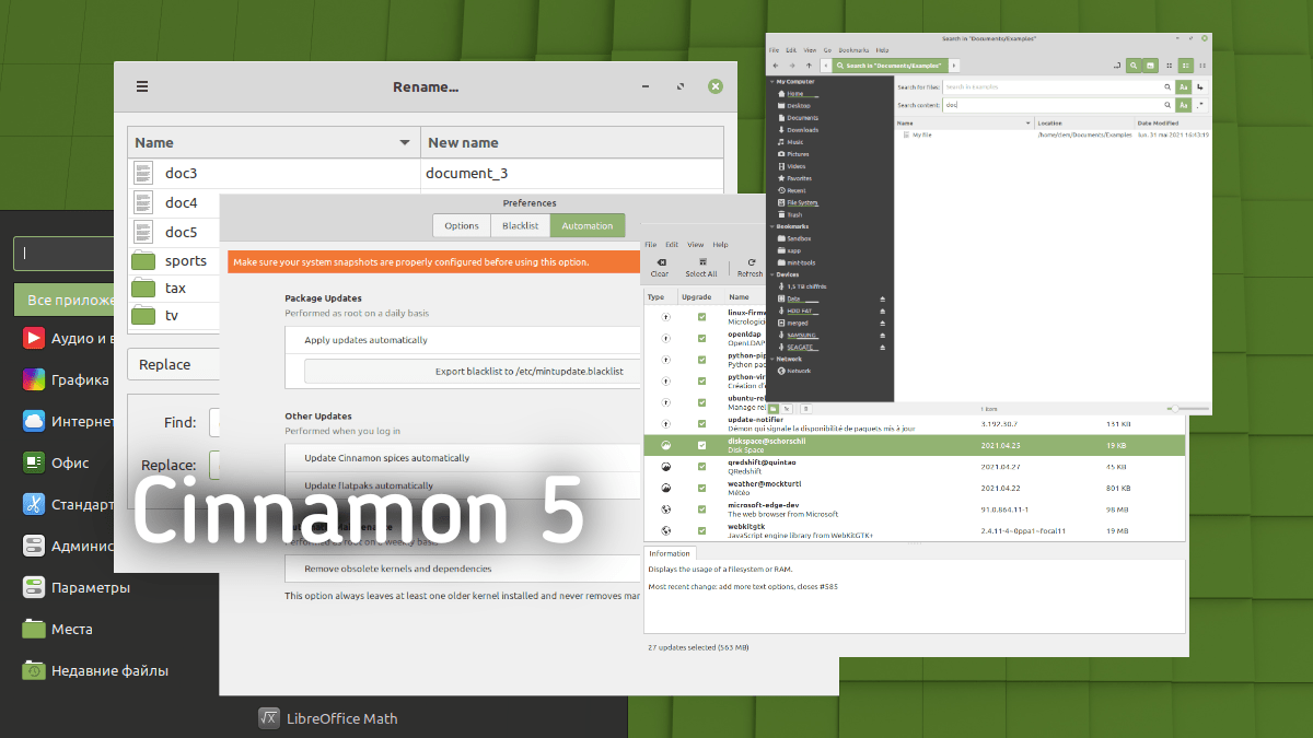 Cinnamon 5.0