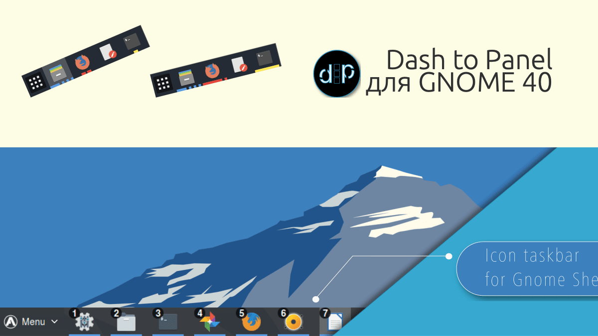 Dash to Panel GNOME 40