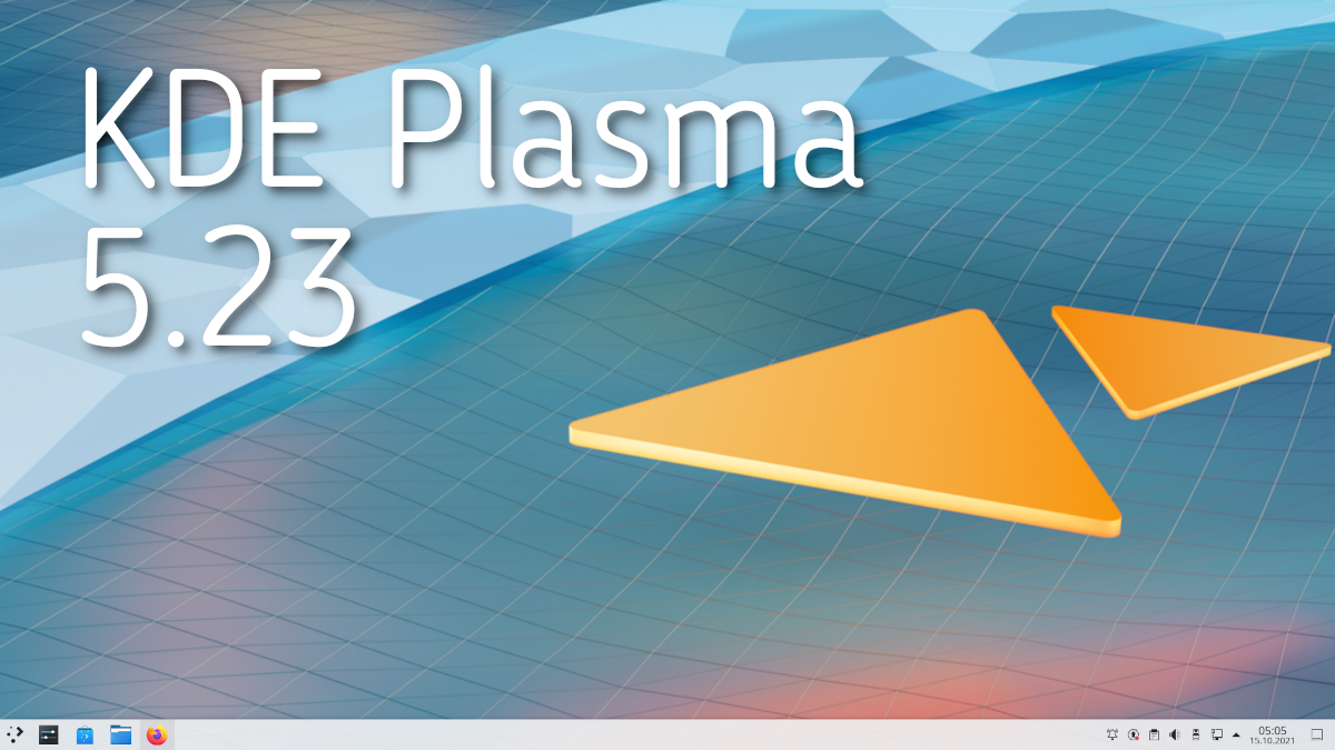 KDE Plasma 5.23