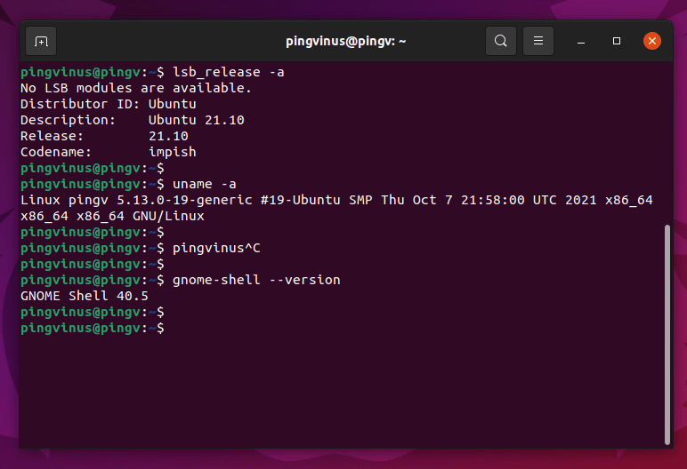 Ubuntu 21.10. Ядро Linux 5.13