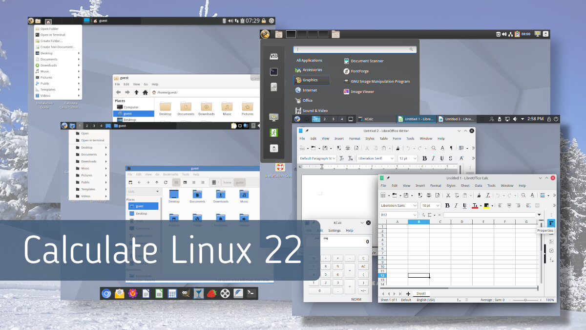 Calculate Linux 22