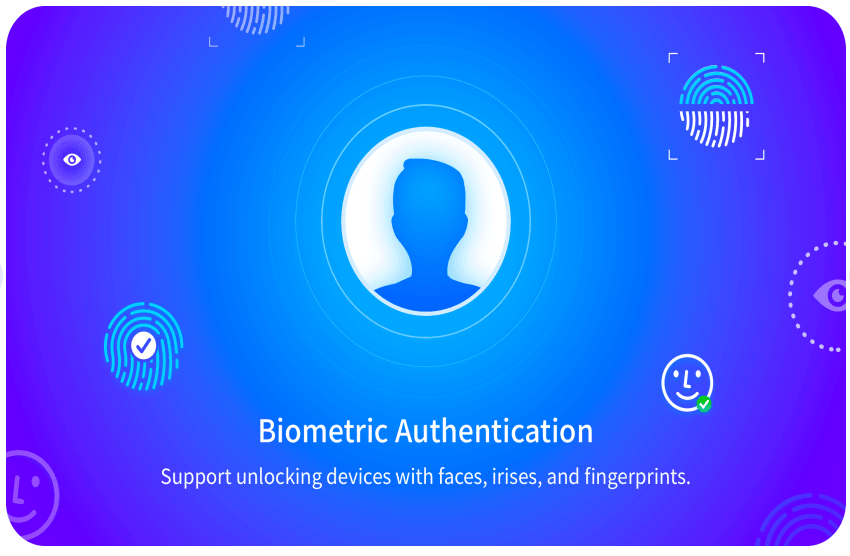 Поддержка биометрической аутентификации