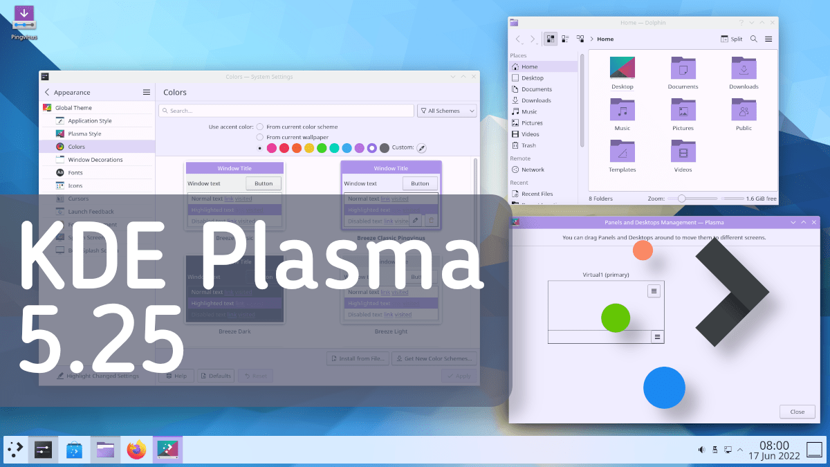 KDE Plasma 5.25