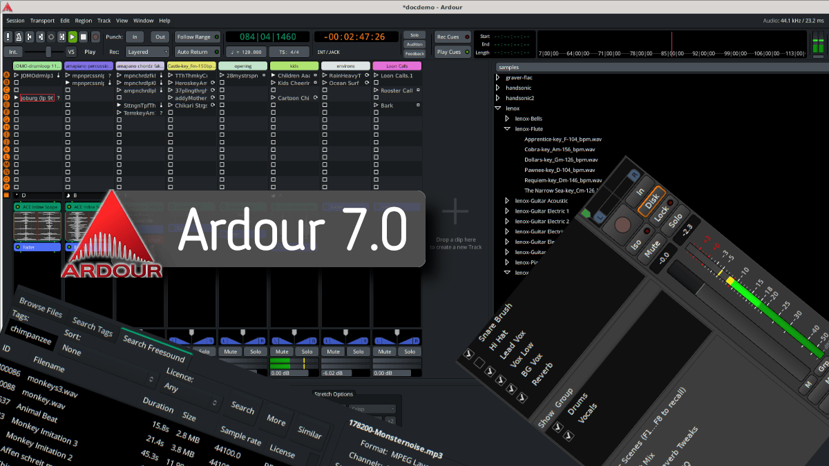 Ardour 7.0