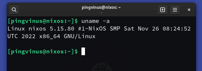 NixOS. Ядро Linux 5.15.80