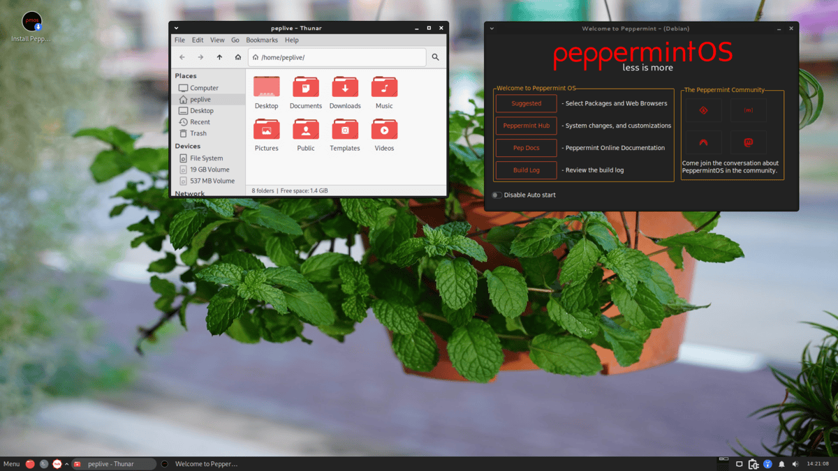 Peppermint OS Debian 12