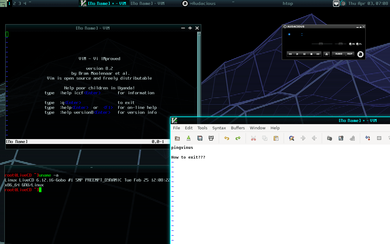 GoboLinux 017.01. Ядро Linux 6.12.