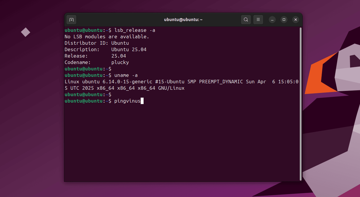 Версия ядра Linux
