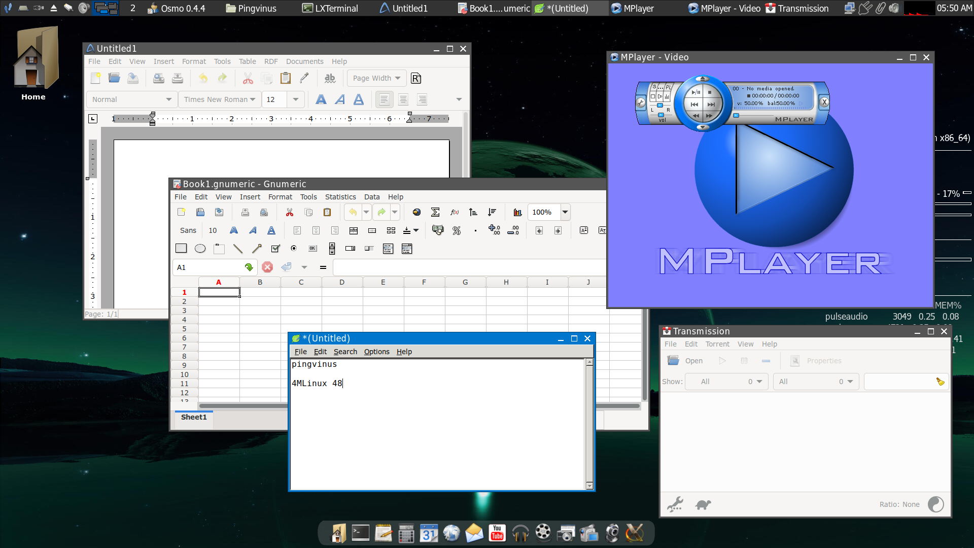 4MLinux 48. Различные программы