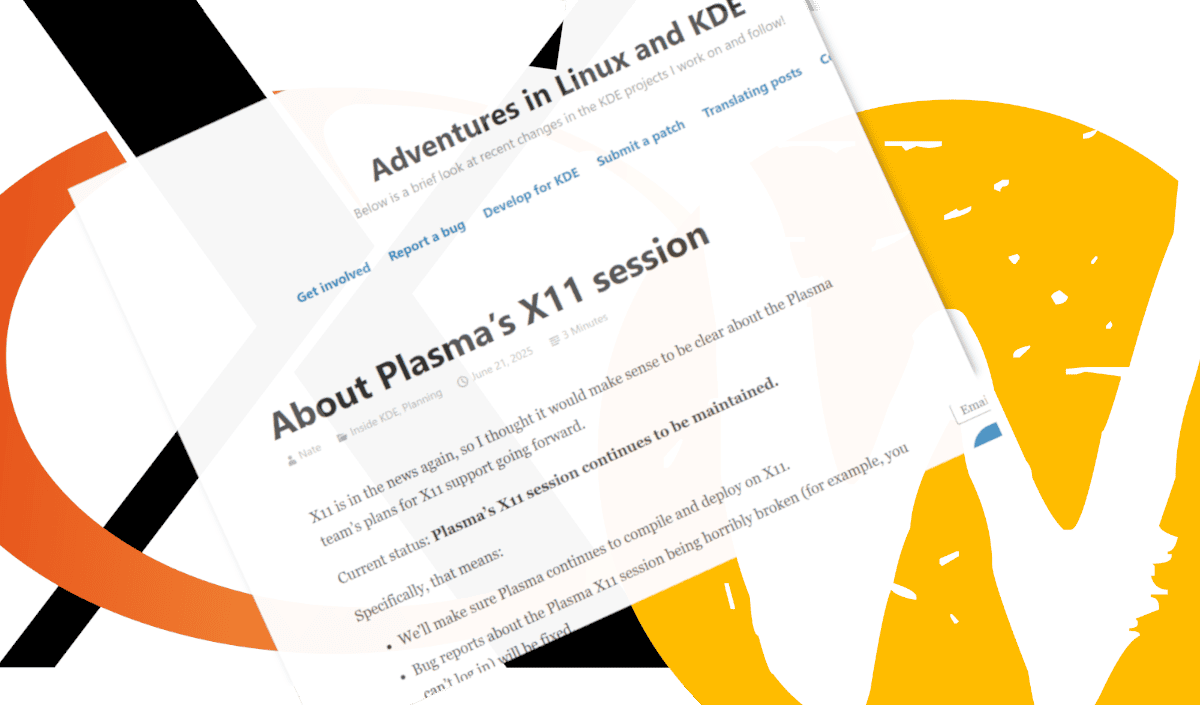 Отказ от X11. Kubuntu и Plasma