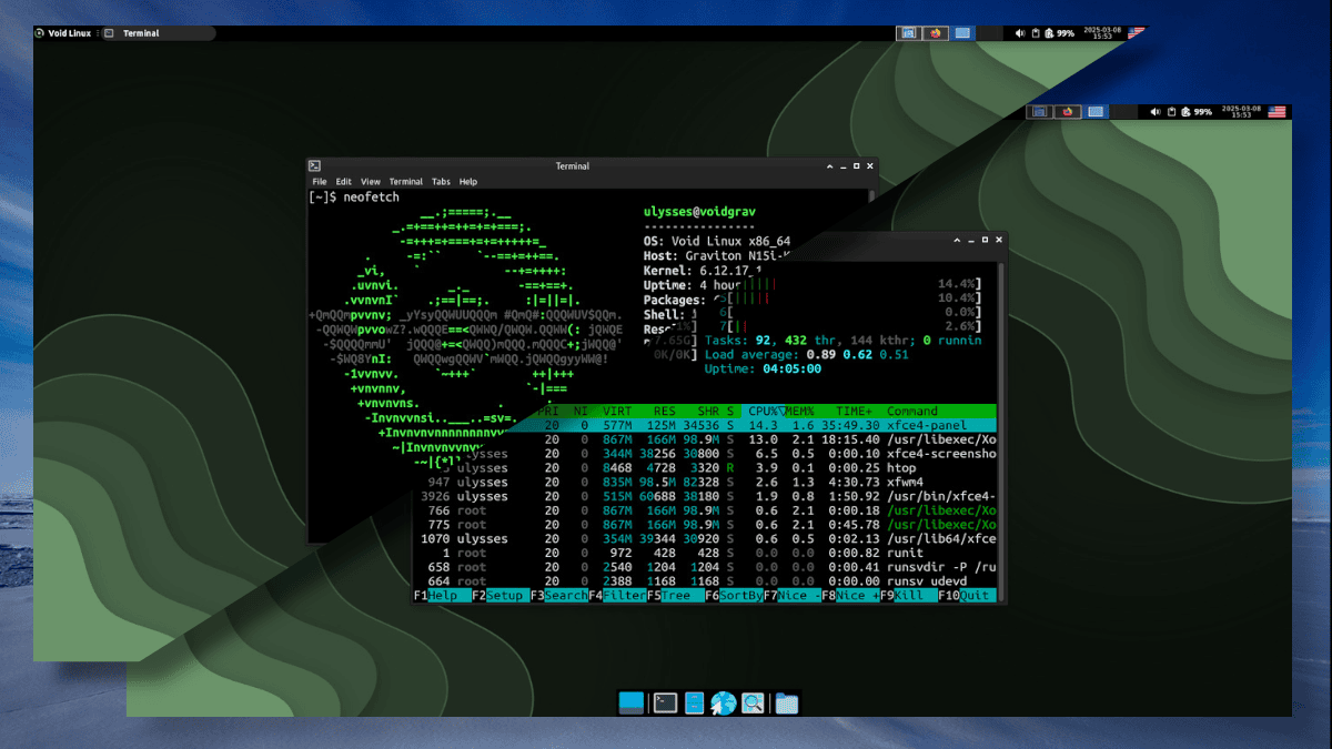 Руководство по установке и настройке Void Linux