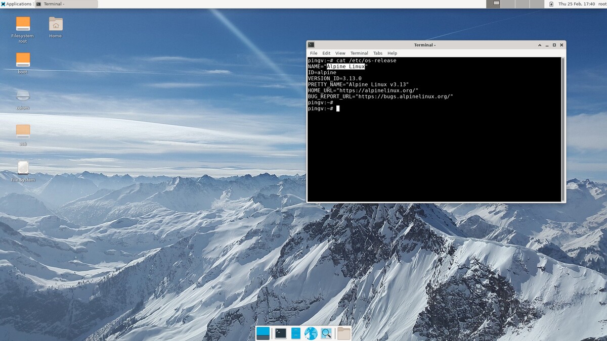 Alpine Linux 3.13
