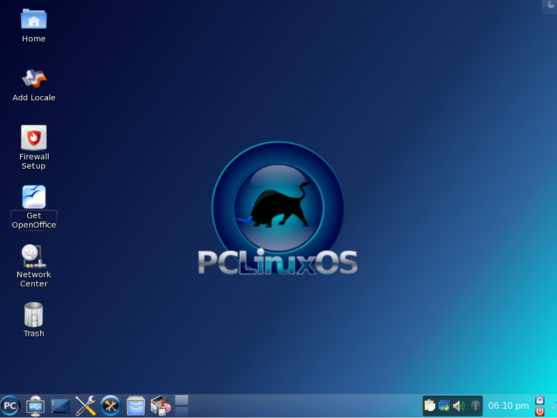 PCLinuxOS. Рабочий стол KDE
