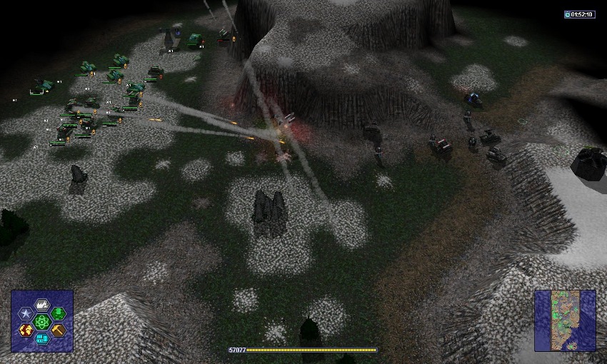 Битва в игре Warzone 2100