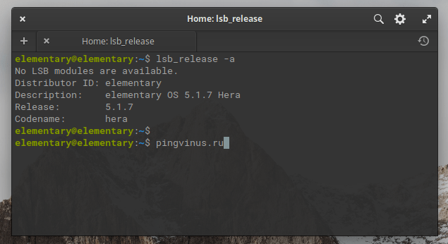Elementary OS 5.1.7