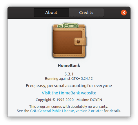 HomeBank 5.3.1