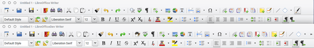 LibreOffice 6.3: Тема иконок Karasa