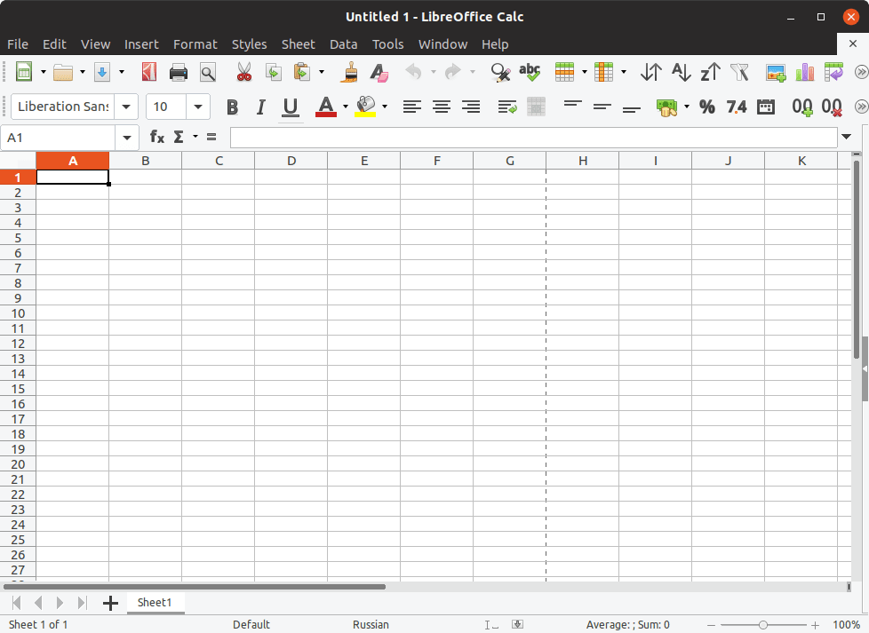 LibreOffice 6.4 Calc