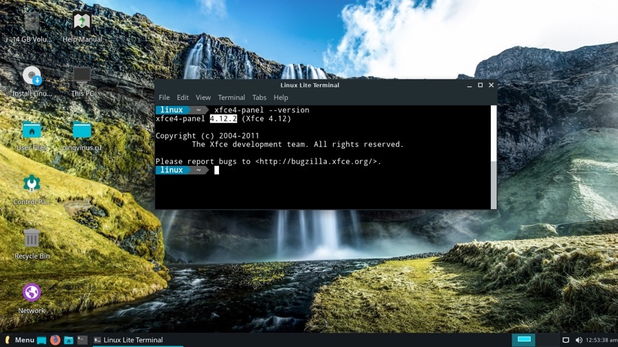 LinuxLite 4.8: Версия XFCE