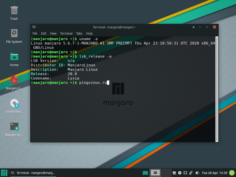 Manjaro 20.0: Ядро Linux 5.6