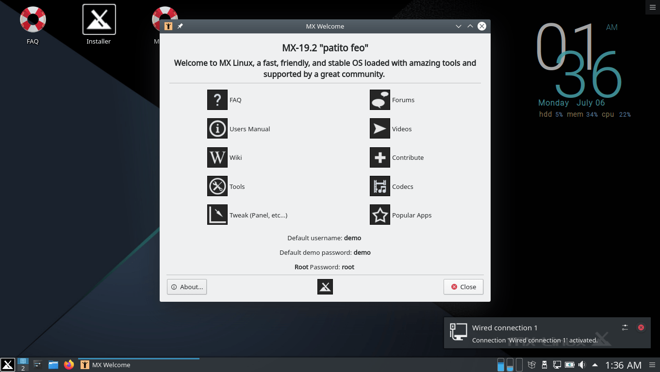 MX Linux 19.2 KDE Beta1: Welcome