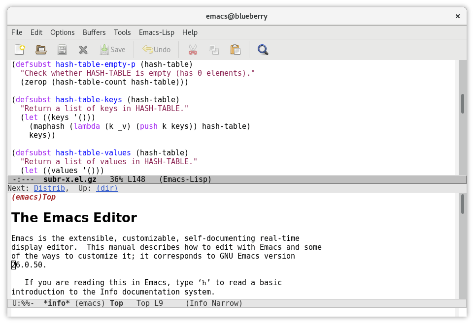 Релиз Emacs 26.2