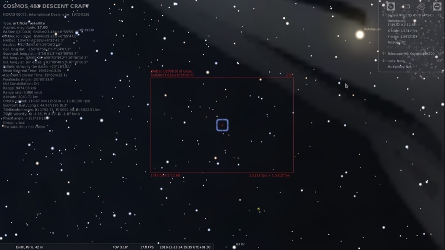 Stellarium 0.19.3