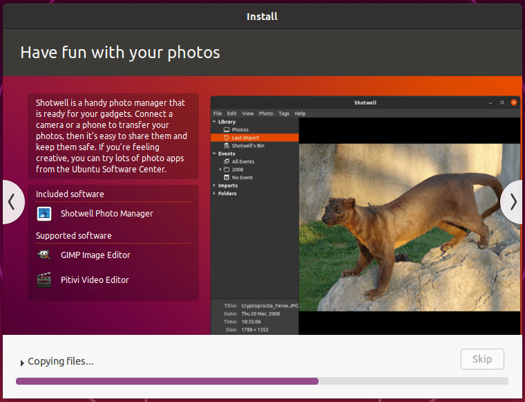 Ubuntu 20.04 LTS: Процесс установки